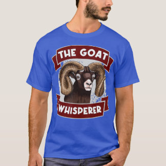 Goat Whisperer Funny Goat Lover Geschenke Crazy T-Shirt