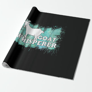 Goat Whisperer Goats Farmer Geschenkpapier