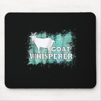 Goat Whisperer Goats Farmer Mousepad
