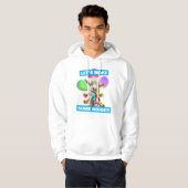 Goat with Party Blowers Hoodie (Vorne ganz)