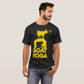 Goat Yoga Namaste Om Ying Yang Balance Yoga New Ma T-Shirt (Vorne ganz)