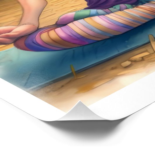 GOAT YOGA POSTER (Ecke)