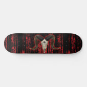 Goatamente Goatskull Skateboard (Horizontal)