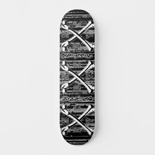 Goatamente NYDC Bones Skateboard (Vorderseite)