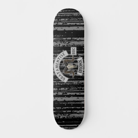 Goatamenties Biker Patch Skateboard (Vorderseite)