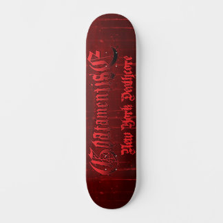 Goatamentise New York Deathcore Skateboard