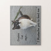 Goatee Cat Mustache Sie... Puzzle (Vertikal)