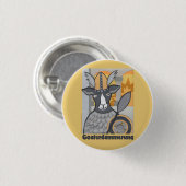 Goaterdammerung: Dämmerung der Ziegen Button (Vorne & Hinten)
