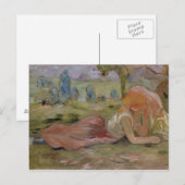 Goatherd, 1891 postkarte (Vorne/Hinten)