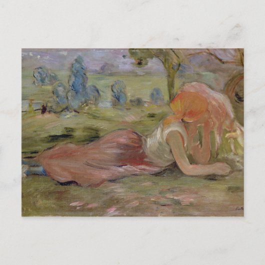 Goatherd, 1891 postkarte (Vorderseite)