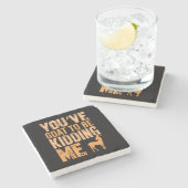 Goatlife Steinuntersetzer (Seitenansicht)