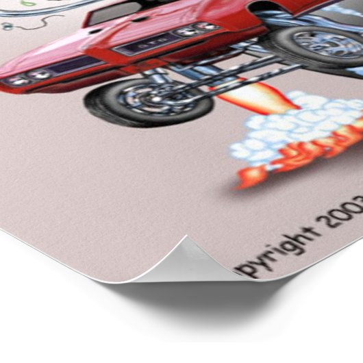 Goatoon Monster Poster (Ecke)