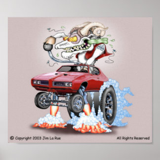 Goatoon Monster Poster