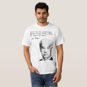 Goats Are Like Mushrooms Because You Shoot A Duck T-Shirt (Vorne ganz)