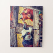 Goats Hood River Oregon Puzzle (Vertikal)