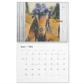 Goats of 2026 calendar kalender (Mär 2026)