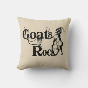GOATS ROCK von TotallyGoatally™ Kissen