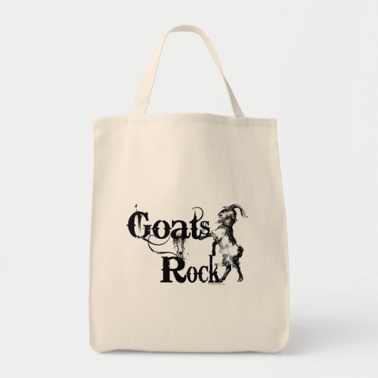 GOATS ROCK | von TotallyGoatally™ Tragetasche (Vorne)