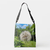 Goatsbeard-Wildblume auf der ganzen Tasche (Rückseite)