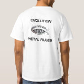 GOATSHIRT, EVOLUTION T-Shirt (Rückseite)