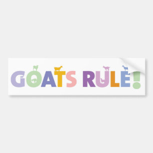 GOATSRULE.CR AUTOAUFKLEBER