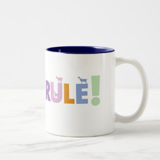 GOATSRULE.CR - Besonders angefertigt Zweifarbige Tasse