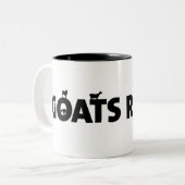 GOATSRULE ZWEIFARBIGE TASSE (Vorderseite Links)