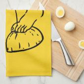 Gob Gab Hersteller von traditionellen thailändisch Handtuch (Viertel Falte)