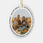 GOBAL LOCKDOWN 2020 FACE MASK ADD FOTO KERAMIK ORNAMENT (Rechts)