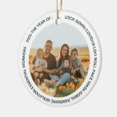 GOBAL LOCKDOWN 2020 FACE MASK ADD FOTO KERAMIK ORNAMENT (Links)