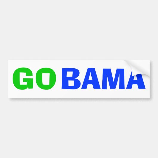 GOBAMA AUTOAUFKLEBER (Vorne)