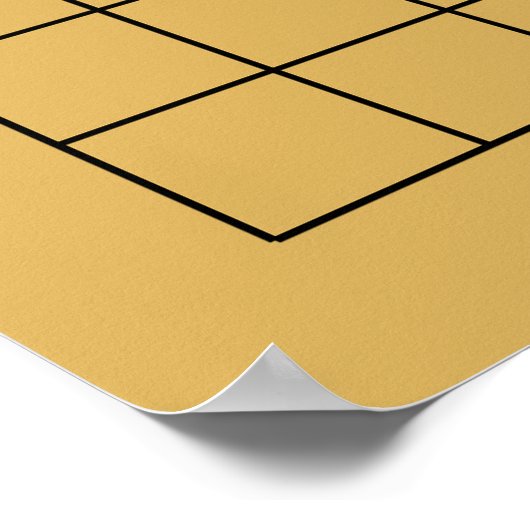 Goban Zazzle Poster (Ecke)