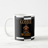 Gobble bis du lustigen Erntedank wackelst Kaffeetasse (Links)