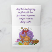 Gobble, bis du wackelst! dankeskarte (Innenseite)