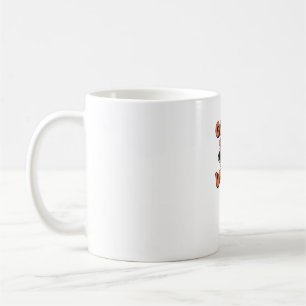 Gobble bis You Wobble - Funny Turkey Cartoon Clas Kaffeetasse
