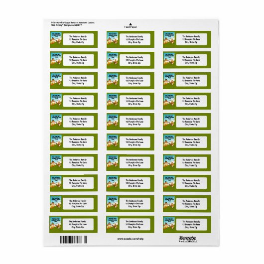 Gobble Bless You Funny Turkey's Thanksgiving  (Vorne)