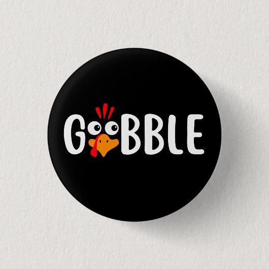 Gobble Button (Vorderseite)