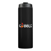 Gobble, Erntedank Thermosbecher (Vorderseite)