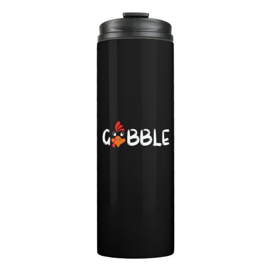 Gobble, Erntedank Thermosbecher (Vorderseite)