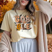 Gobble Fall Holiday Fall Boho Erntedank T-Shirt