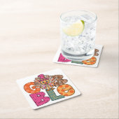 Gobble Funny Erntedank Türkei Abendessen Spaß Rechteckiger Pappuntersetzer (Vor Ort)