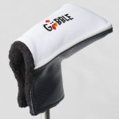 Gobble Funny Erntedank Türkei Fest Golf Headcover (3/4 Vorderseite)