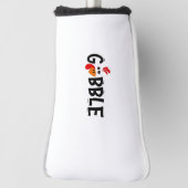 Gobble Funny Erntedank Türkei Fest Golf Headcover (Rotieren 90)