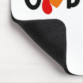 Gobble Funny Erntedank Türkei Fest Mousepad (Ecke)