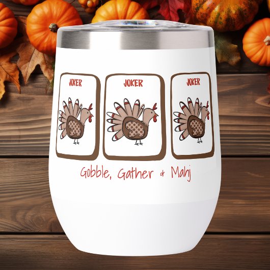 Gobble, Gather & Mahj Thanksgiving Truthahn Mahjon