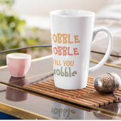 Gobble Gobble bis du träumst | ERNTEDANK Milchtasse