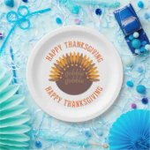 Gobble Gobble Erntedank Holiday Pappteller (Party)