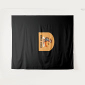 Gobble, Gobble Erntedank Türkei mit Pumpkin Cl Wandteppich (Vorderseite (Horizontal))