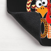 Gobble Gobble Funny Turkey Thanksgiving Women Girl Mousepad (Ecke)