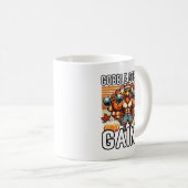 Gobble Gobble Gains - Funny Erntedank Gym Kaffeetasse (VorderseiteRechts)